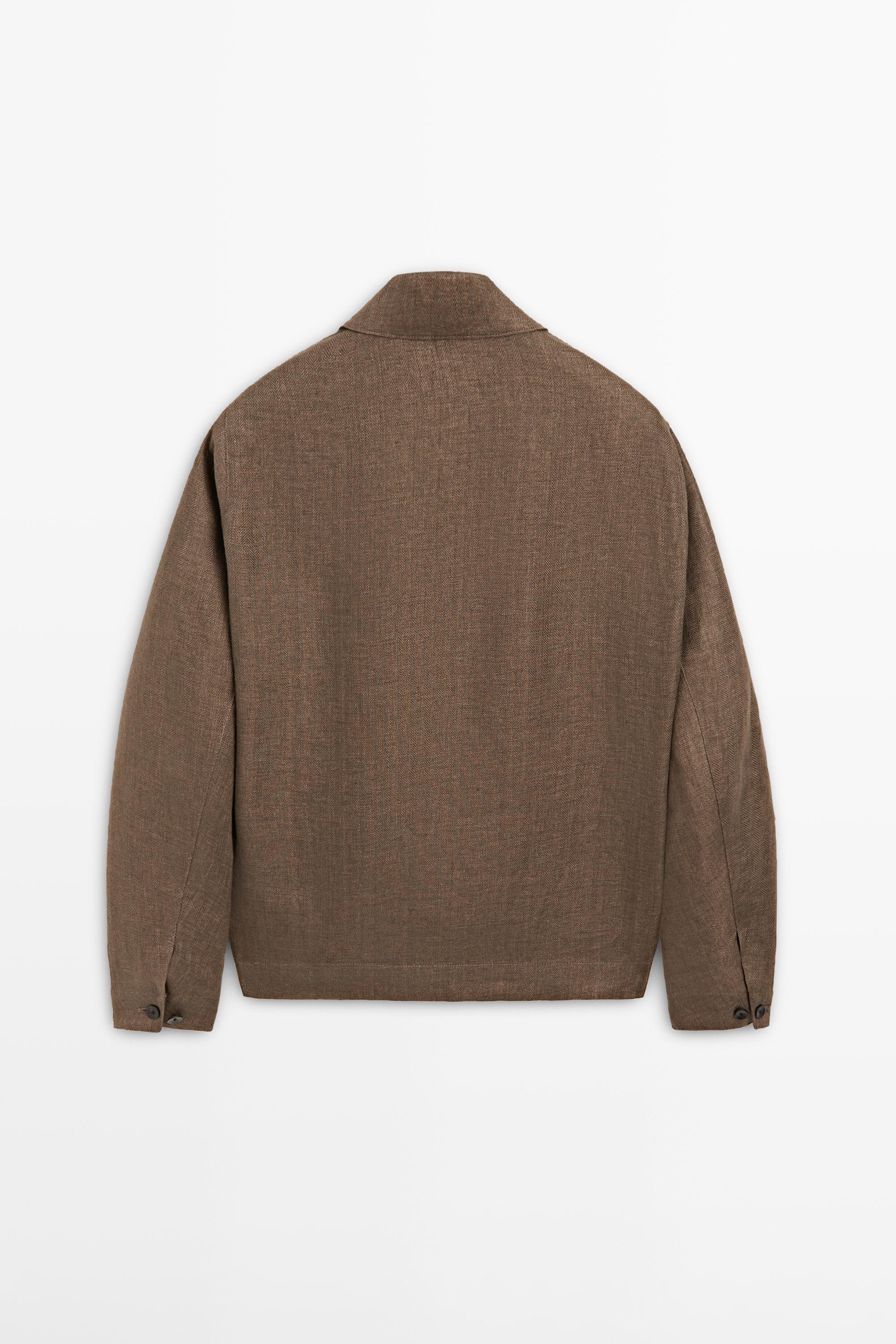 Blouson total look chevrons lin